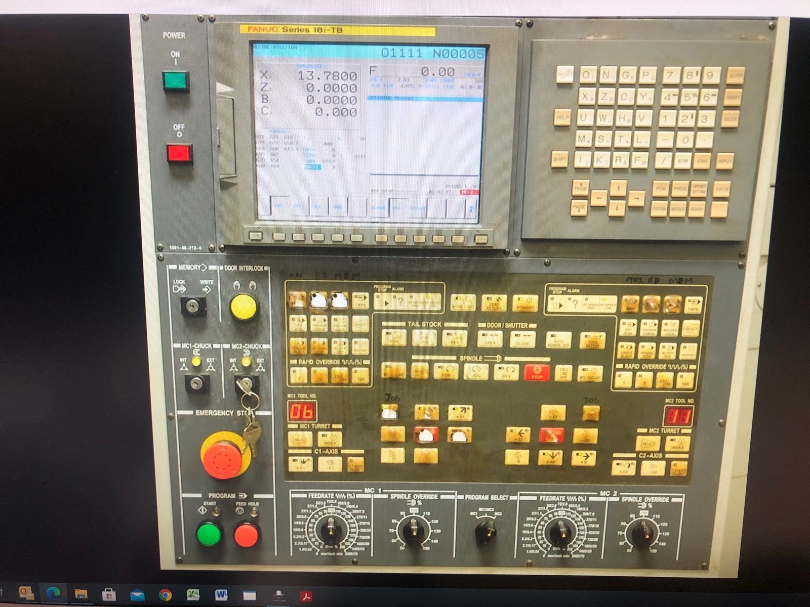 CNC Control Panel