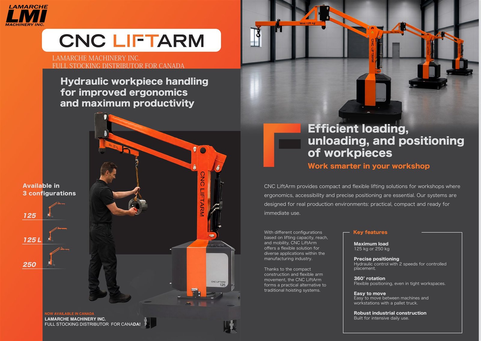 CNC Lift Arm Info PART 1