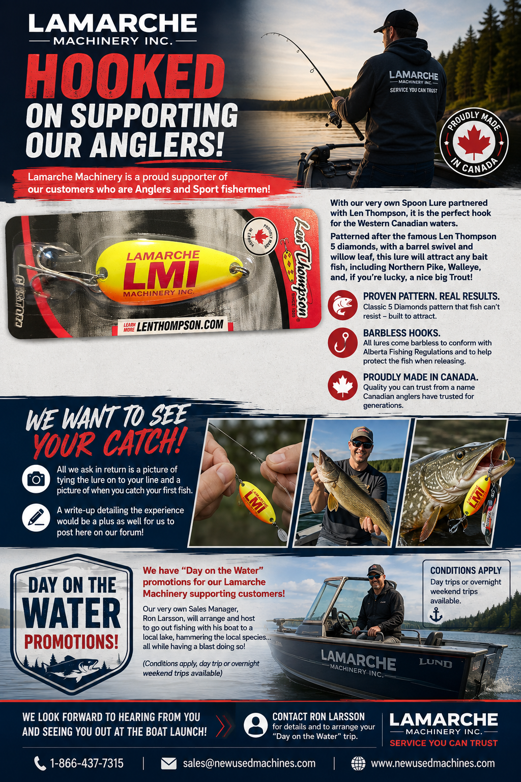 Lamarche Fishing Promotion